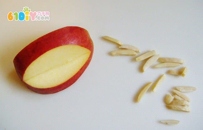 趣味水果造型 苹果DIY怪物