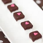 教你制作爱心巧克力方糖