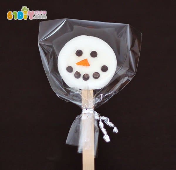 DIY制作雪人棉花糖