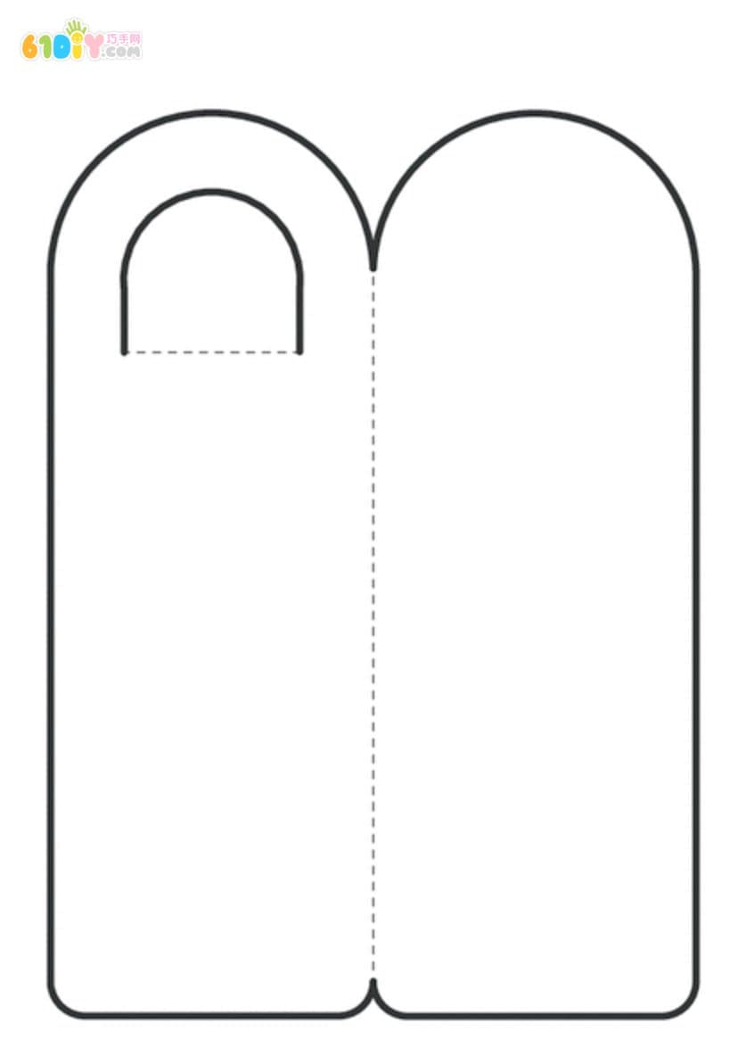 儿童手工制作个性卡通门挂