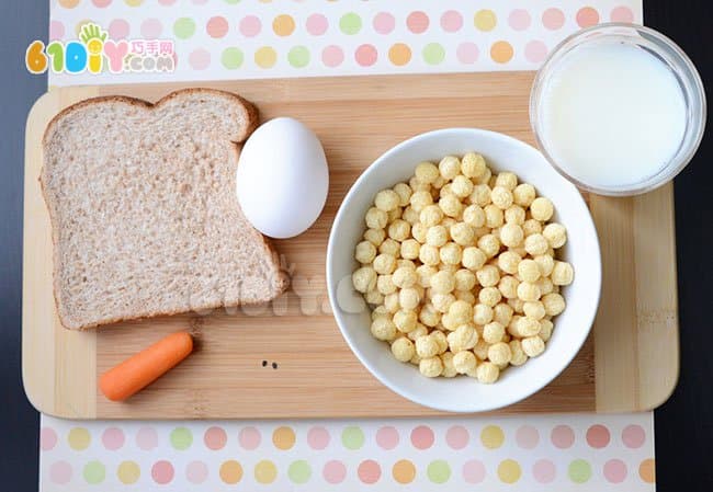 亲子趣味早餐 可爱的小鸡