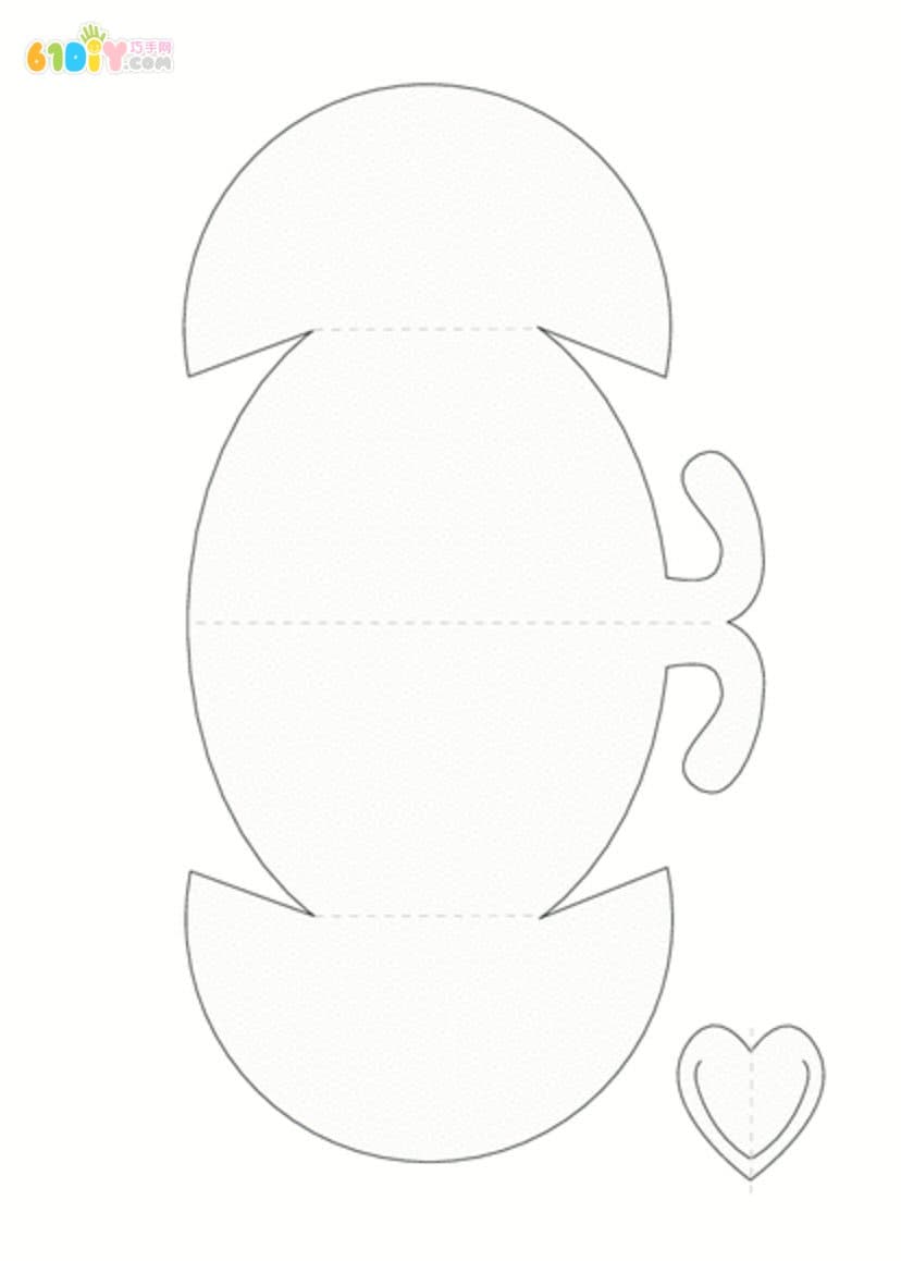 儿童制作教师节立体爱心茶杯卡片