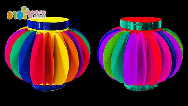儿童手工制作中秋节彩纸灯笼_综合其它_巧巧