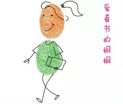 可爱的幼儿指印画手工