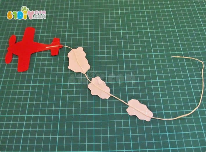 节日创意贺卡DIY 飞翔的飞机