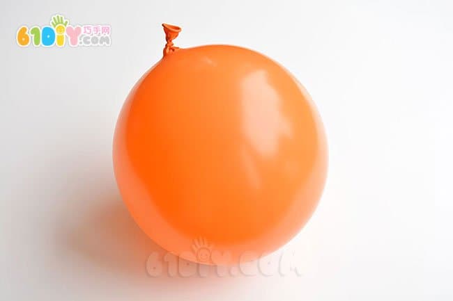 手工制作万圣节可爱的气球南瓜怪