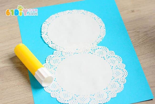 幼儿制作可爱的雪人贺卡