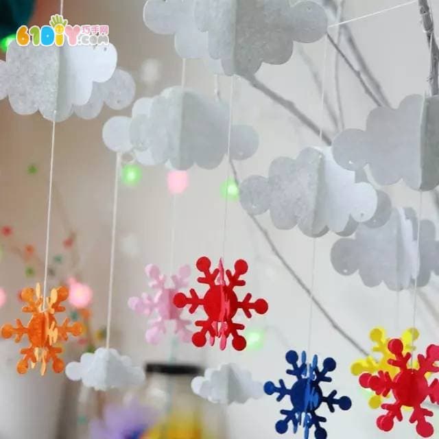 圣诞节幼儿园吊饰案例图片