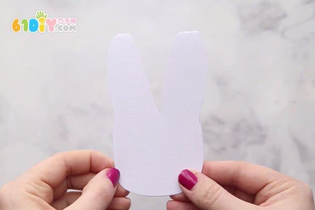 毛绒球手工制作小兔子