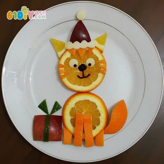 趣味水果拼盘造型——橙子篇