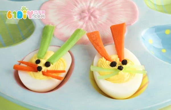 亲子美食DIY 鸡蛋的趣味造型