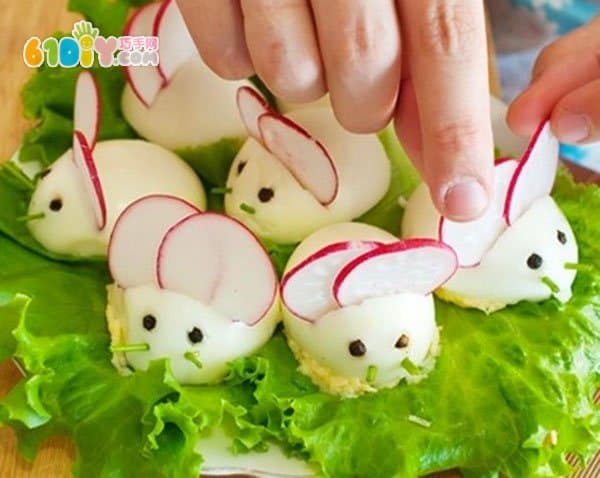 亲子美食DIY 鸡蛋的趣味造型
