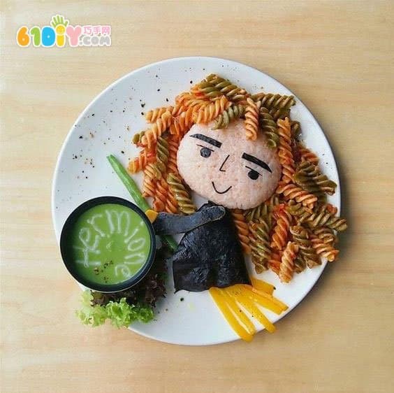 超精美的卡通人物饭团造型