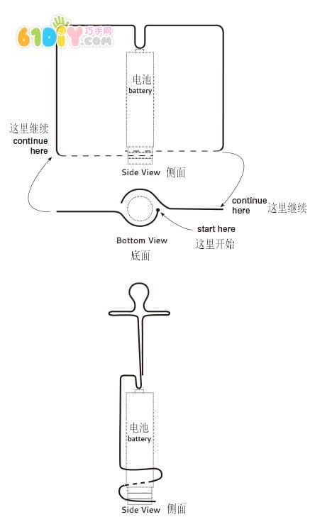 科学小实验：自动旋转跳舞的小人