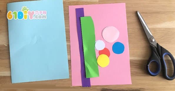 春天手工制作立体蝴蝶贴画卡