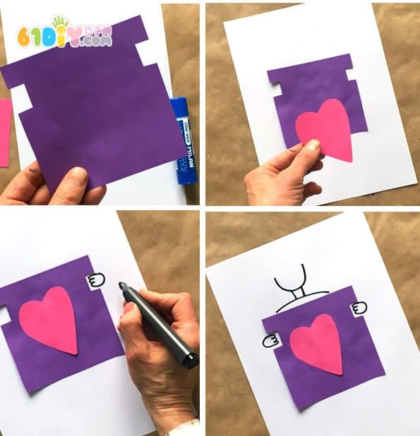 妇女节儿童创意DIY 送给妈妈一颗心
