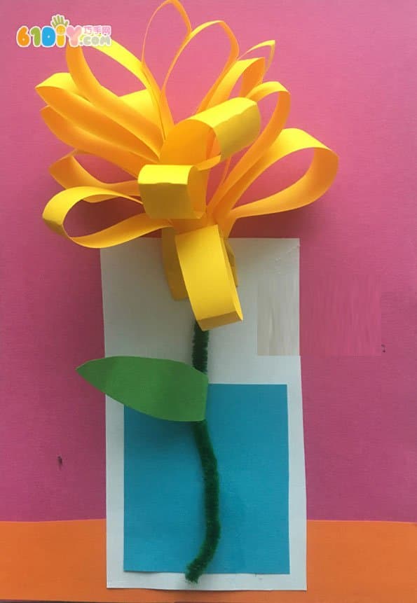 妇女节手工制作简单的花朵贺卡