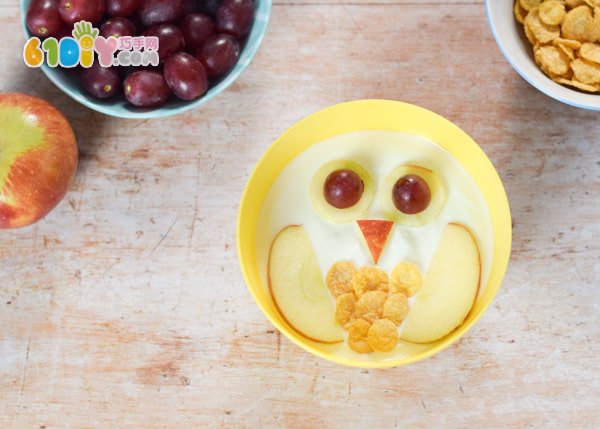 亲子美食diy 酸奶点心造型