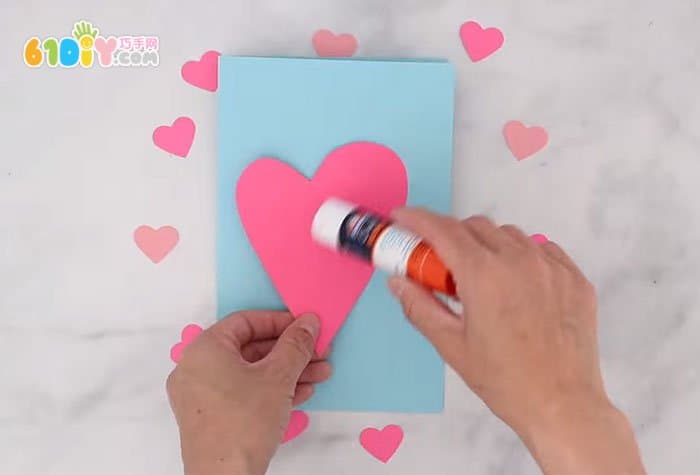 教师节DIY制作爱心贺卡