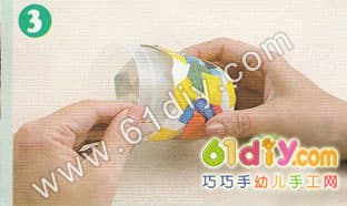 旧报纸杂志手工制作收纳盒笔筒