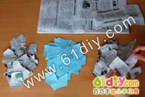 气球报纸做球模型Papier Mache Balloon