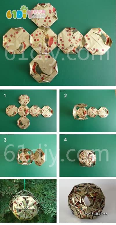 球形灯笼制作方法