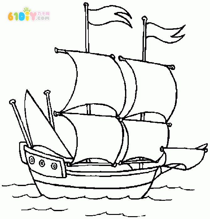 交通工具简笔画大全_图片大全可爱卡通交通工具简笔画