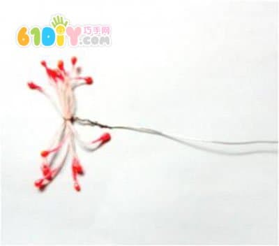 手工花教程 皱纹纸芙蓉花制作