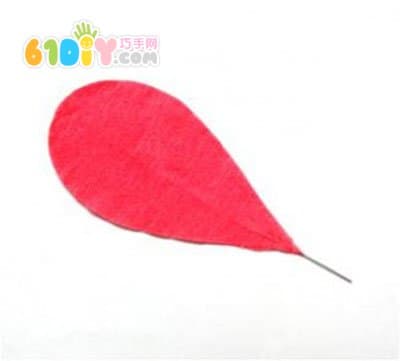 手工花教程 皱纹纸芙蓉花制作