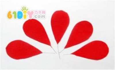 手工花教程 皱纹纸芙蓉花制作