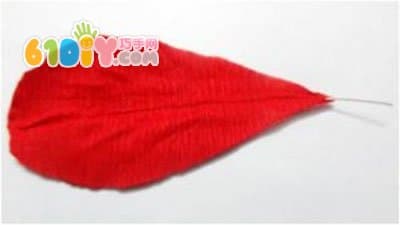 手工花教程 皱纹纸芙蓉花制作