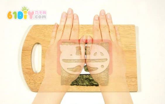 亲子便当DIY 熊猫饭团