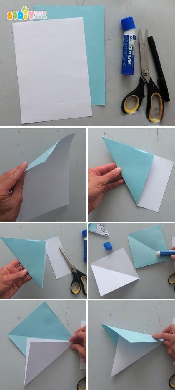 儿童手工制作大鲨鱼